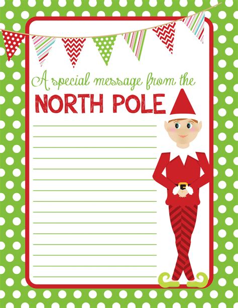 Note From Elf On The Shelf Template Web Be Sure To Print Our Free Elf