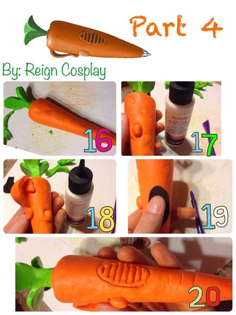 Judy Hopps Carrot Pen Tutorial Cosplay Amino
