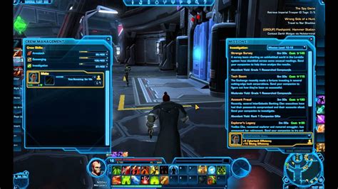 Swtor Crew Skills Tutorial Part 1 With A Hint Of Modding Youtube