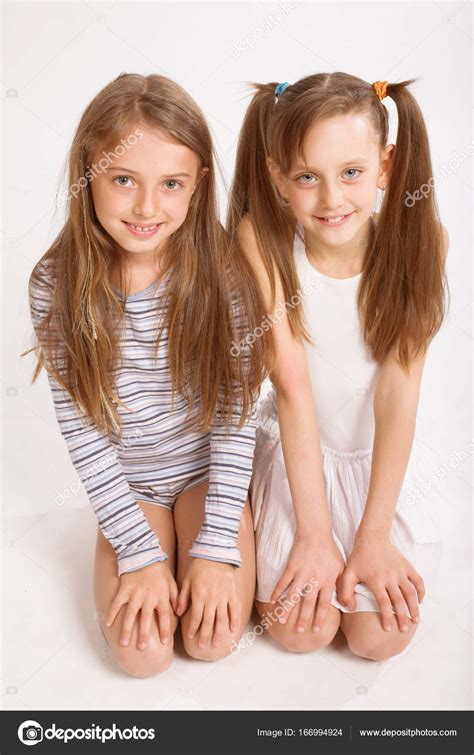 Best Friends Two Girls Stock Photo By ©kanareva 166994924