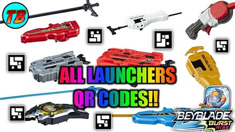 Beyblade Launcher Qr Codes
