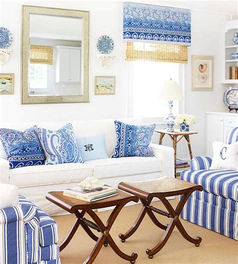 Decorating Ideas For Blue Living Rooms Better Homes And