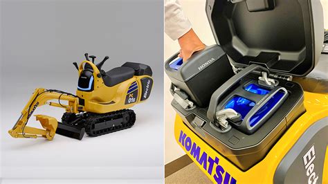 honda  incorporating  swappable battery tech  excavators
