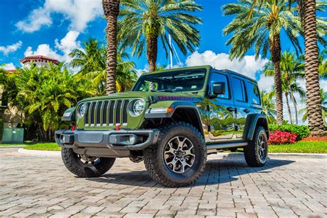 Jeep Wrangler Ji Rubicon Rental Premier Auto Miami