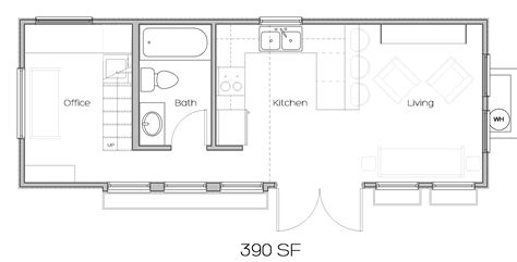 200 Sq Ft Tiny House Floor Plans With Loft Bed