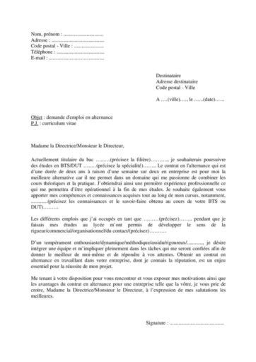 L'administrateur blog exemple de lettre 2019 collecte également d'autres images liées lettre de motivation pour aesh sans experience en dessous de cela. Modèle lettre de motivation contrat en alternance pour un ...