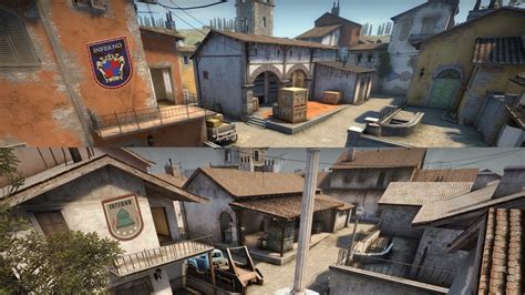 Counter Strike Global Offensive New Inferno Map Vs Old Inferno Map