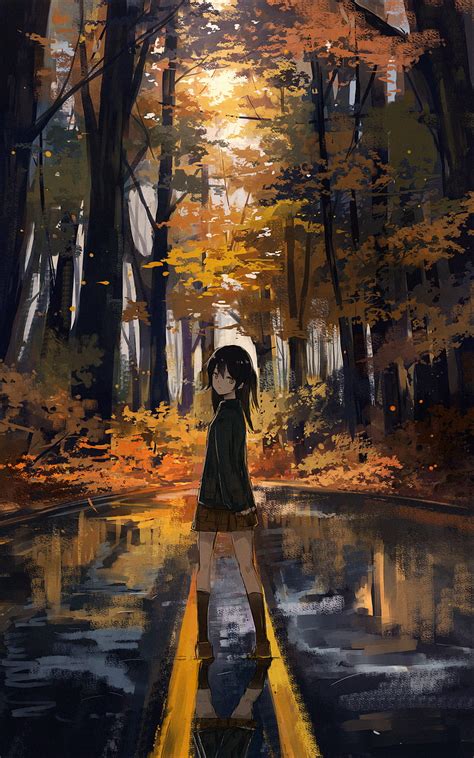 1920x1080px 1080p Free Download Anime Anime Girls Forest Trees