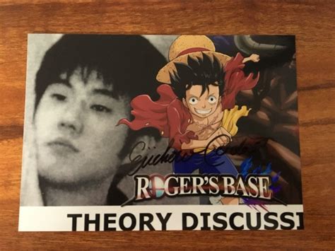 Signed Eiichiro Oda Autographed Original Photo 57 Inches Collection