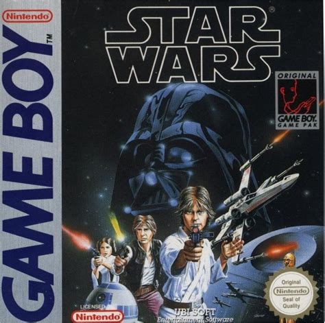 Star Wars 1992 Game Boy Box Cover Art Mobygames