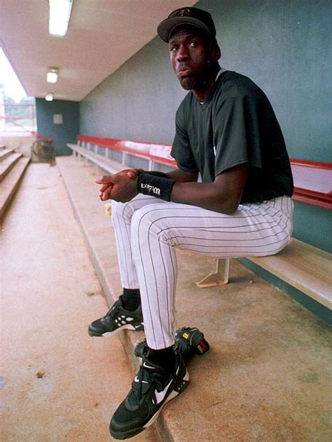 Michael Jordan Playing Baseball Sports Illustrated