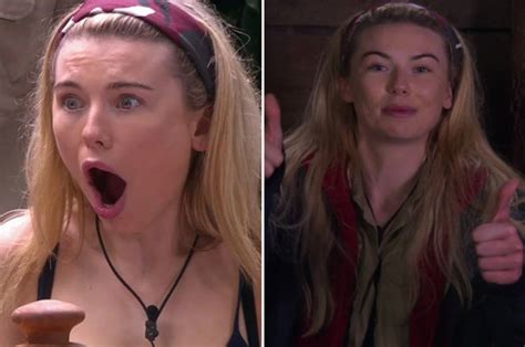 Im A Celebrity 2017 Georgia Toffolo Allowed Contraband In The Jungle