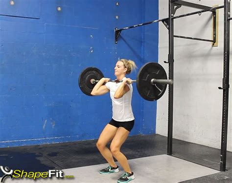 Push Press Crossfit Exercise Guide With Photos And Instructions