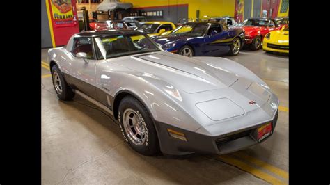 Sold 1982 Silvercharcoal Corvette Coupe Only 97k Miles For Sale By