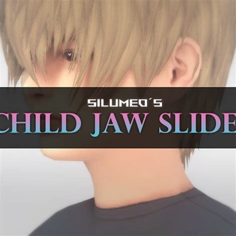 Child Jaw Slider The Sims 4 Create A Sim Curseforge