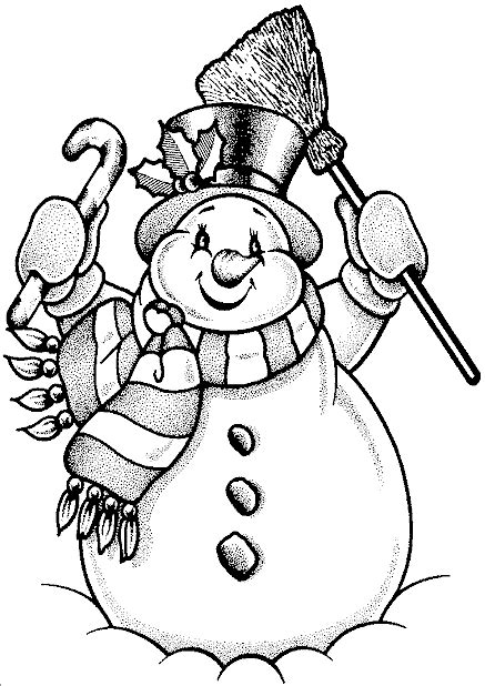Snowman Christmas Coloring Pages To Print For Your Kids Choosboox