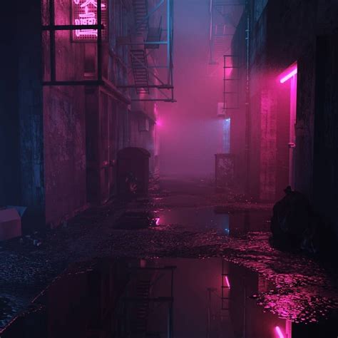 Cyberpunk Aesthetic Cyberpunk City Night Aesthetic Purple Aesthetic Dark Aesthetic