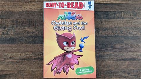 Pj Masks Owlette And The Giving Owl Youtube