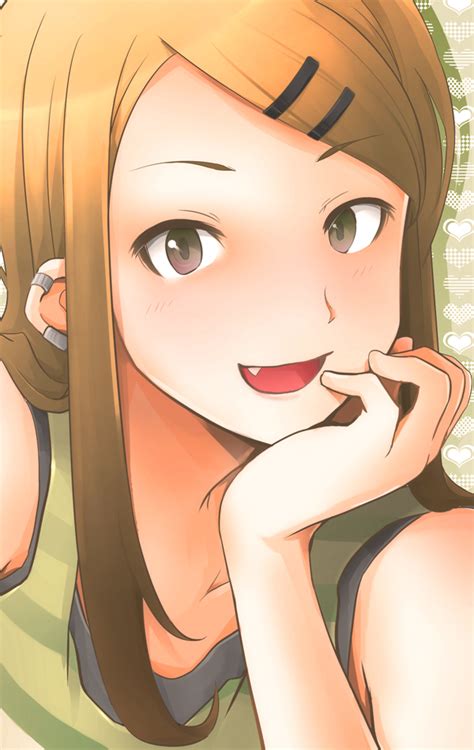 Suteneko Rirura Endou Saya Dagashi Kashi 10s 1girl Brown Eyes