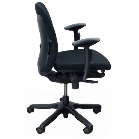 Teknion Amicus Synchro Used Task Chair, Black - National Office ...