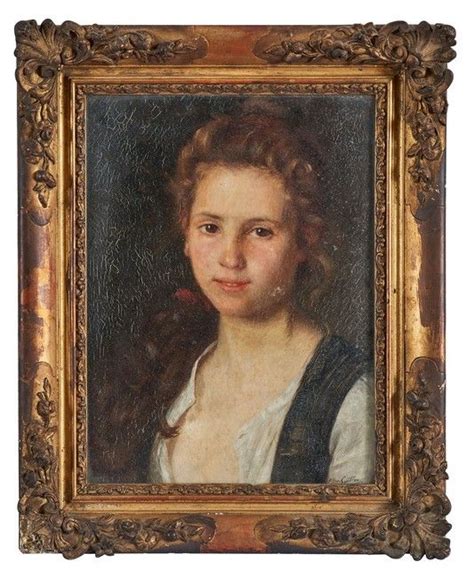 Alfred Guillou 1844 1926 Portrait De Auctions And Price Archive