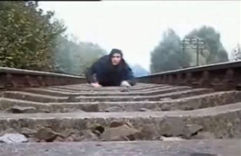 Youtube Video Of Maniac Clinging To Railway Tracks As Train Runs Over