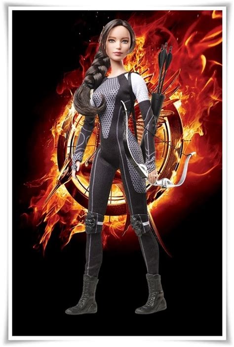 The Hunger Games Collector Dolls Katniss Everdeen Barbie Doll The Hunger Games Catching Fire