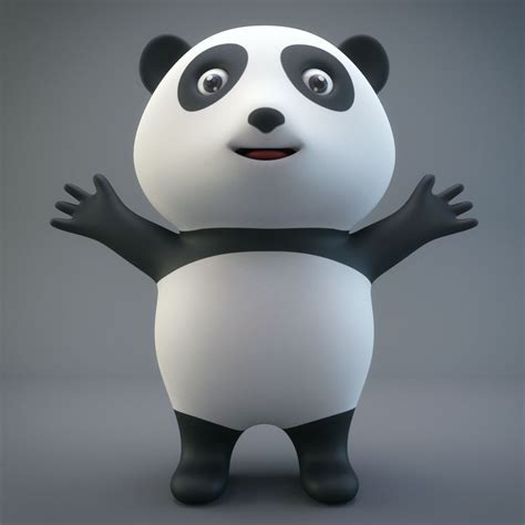 Cartoon Panda Cartoon Panda Panda 3d Cartoon Panda 3d Projects