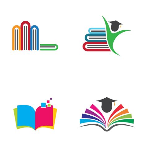 Book Logo Images Set 2085010 Vector Art At Vecteezy
