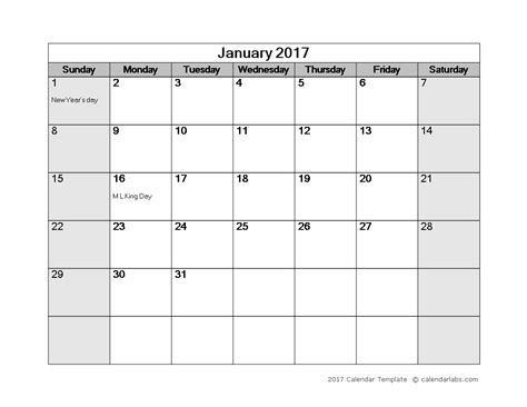 Monthly Calendar Template Word Customize And Print