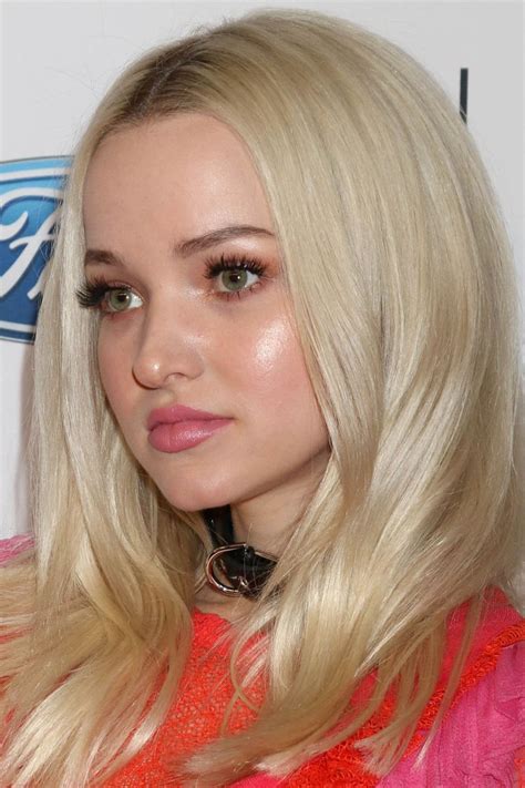Dove Cameron Before And After Dove Cameron Her Hair Bright Blonde