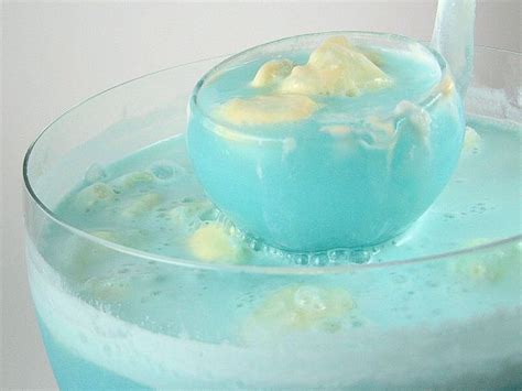 It adds a feminine and floral note to a simple juice and club soda punch recipe. Blue Baby Shower Punch Recipe - Food.com