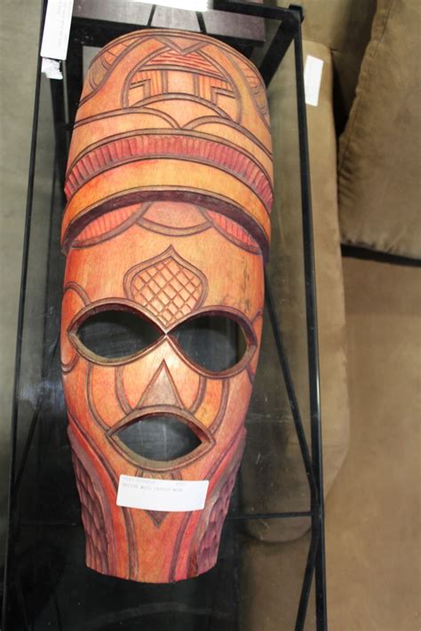Native Wood Carved Mask