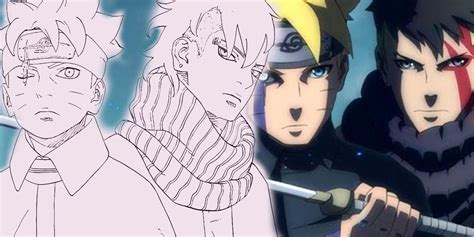 Boruto Confirms Its Close To Timeskip With New Boruto And Kawaki Designs