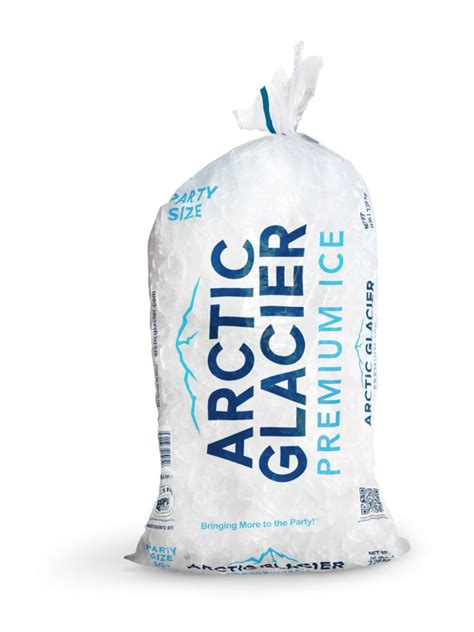 Packaged Ice Arctic Glacier