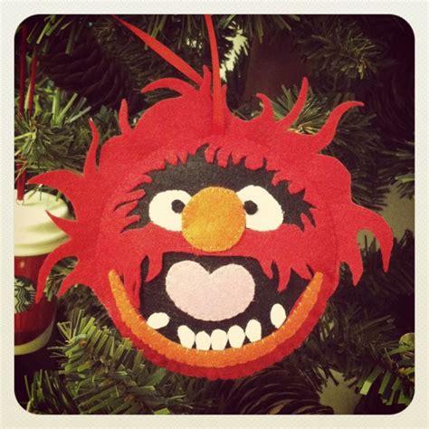 Animal From The Muppets Felt Ornaments Crafts Diy And Crafts