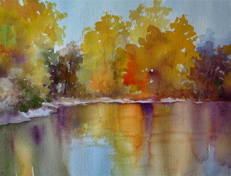 Nel S Everyday Painting Watercolor Landscape Sold