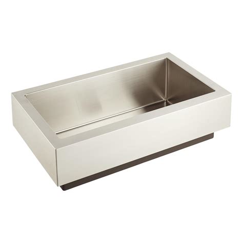 33 Hazelton Stainless Steel Retrofit Farmhouse Sink Signature Hardware