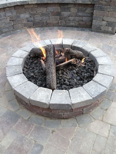 Pin By All Natural Landscapes On Fire Pits Fire Pit Materials Fire Pit Designs Fire Pit