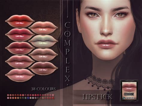 The Sims Resource Complex Lipstick By Remussirion Sims 4 Downloads