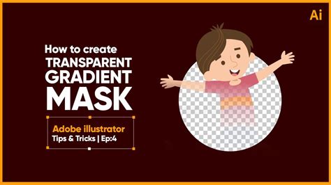 How To Create Transparent Gradient Mask In Adobe Illustrator