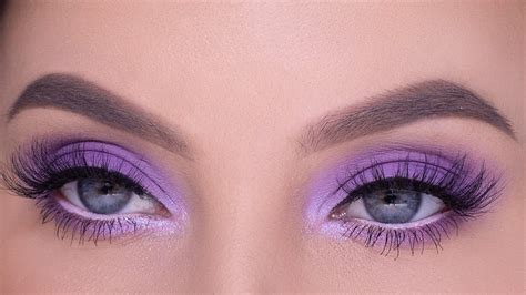 Easy Lilac Eye Makeup Tutorial For Brown Eyes Green Eyes Or Blue Eyes
