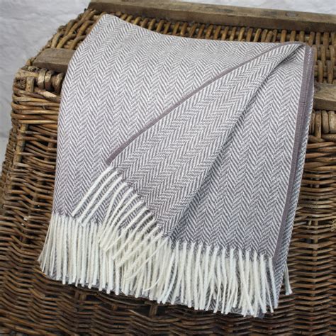 100 Wool Blanketthrow British Made Tweed Fabric Not Etsy