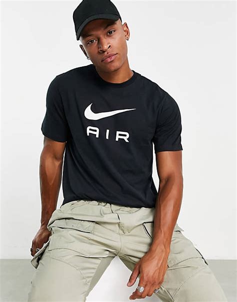 Nike Air T Shirt In Black Asos