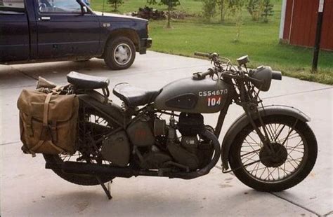 The Second World War Motobikes ~ Vintage Everyday