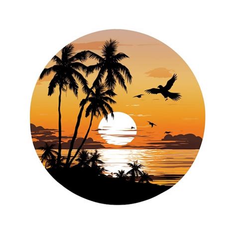 Premium Ai Image There Are Two Birds Flying Over The Water At Sunset