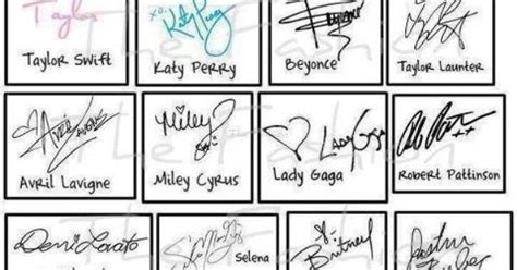 celebrity signatures celebrity signatures pinterest celebrity