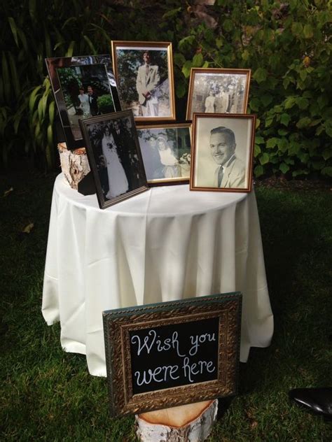 It is a nostalgic time for the couple to remember all the good and romantic times spent together. 20 Unique Ways to Honor Deceased Loved Ones at Your ...