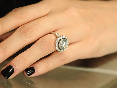 Celebrity Engagement Ring Pictures Rings That You Ve Probably Never Seen Glamour