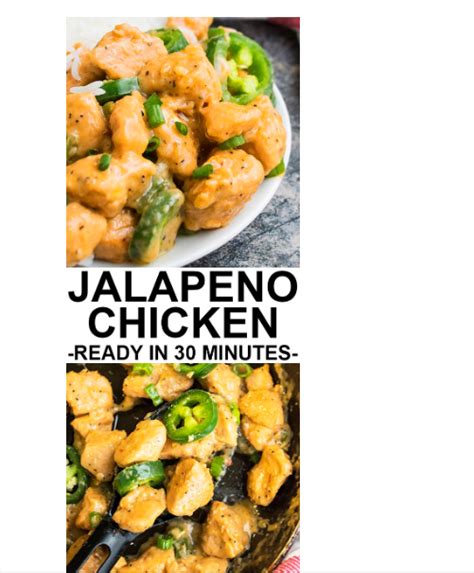 Jalapeno Chicken Easy 30 Minute Meal Viral Dunia Islam